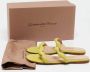 Gianvito Rossi Pre-owned Leather flats Yellow Dames - Thumbnail 9