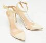 Gianvito Rossi Pre-owned Leather heels Beige Dames - Thumbnail 4