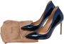 Gianvito Rossi Pre-owned Leather heels Blue Dames - Thumbnail 8