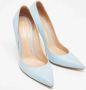 Gianvito Rossi Pre-owned Leather heels Blue Dames - Thumbnail 4