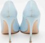 Gianvito Rossi Pre-owned Leather heels Blue Dames - Thumbnail 5