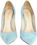 Gianvito Rossi Pre-owned Leather heels Blue Dames - Thumbnail 3