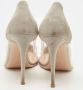 Gianvito Rossi Pre-owned Leather heels Gray Dames - Thumbnail 5
