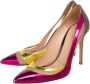 Gianvito Rossi Pre-owned Leather heels Pink Dames - Thumbnail 3