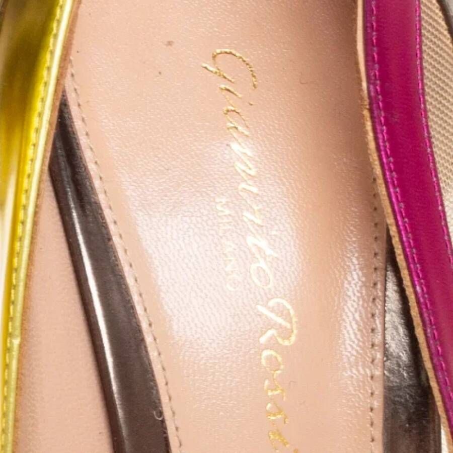 Gianvito Rossi Pre-owned Leather heels Pink Dames