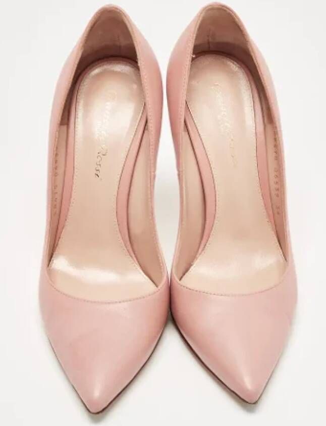 Gianvito Rossi Pre-owned Leather heels Pink Dames