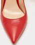 Gianvito Rossi Pre-owned Leather heels Red Dames - Thumbnail 7