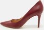 Gianvito Rossi Pre-owned Leather heels Red Unisex - Thumbnail 2