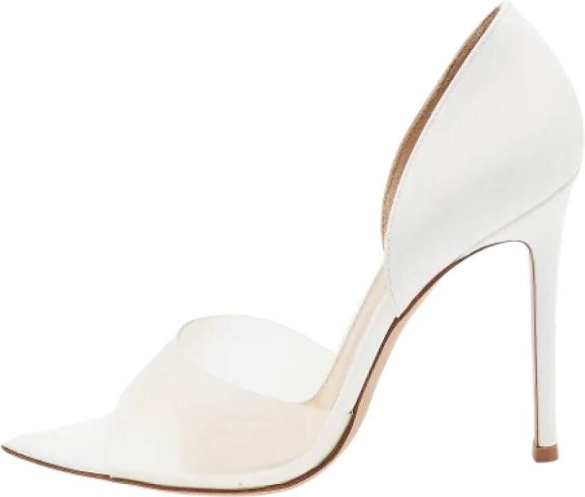 Gianvito Rossi Pre-owned Leather heels White Dames