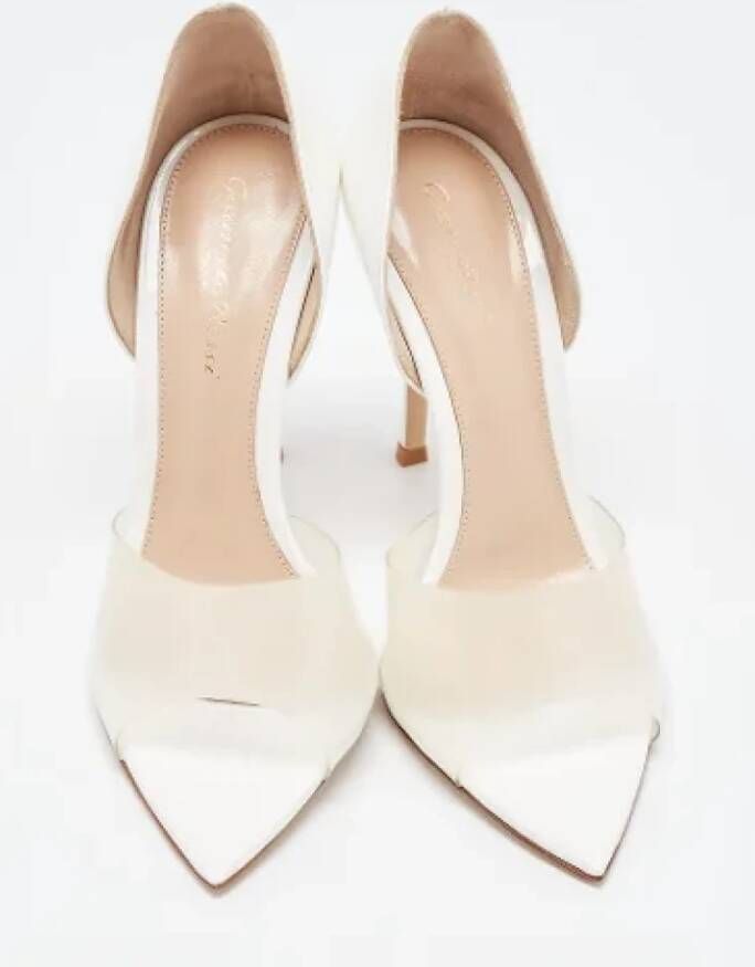 Gianvito Rossi Pre-owned Leather heels White Dames