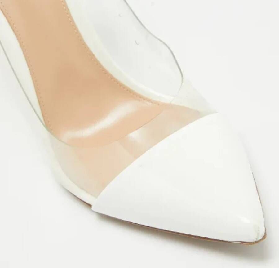 Gianvito Rossi Pre-owned Leather heels White Dames