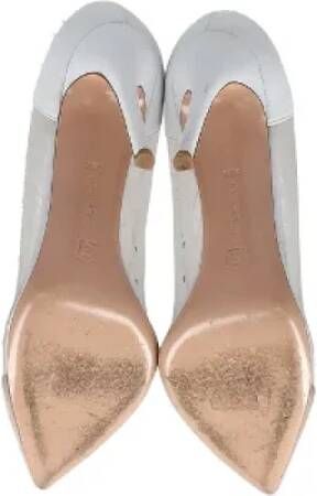 Gianvito Rossi Pre-owned Leather heels White Dames