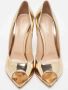 Gianvito Rossi Pre-owned Leather heels Yellow Dames - Thumbnail 3