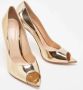 Gianvito Rossi Pre-owned Leather heels Yellow Dames - Thumbnail 4