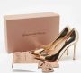 Gianvito Rossi Pre-owned Leather heels Yellow Dames - Thumbnail 9