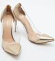 Gianvito Rossi Pre-owned Leather heels Yellow Dames - Thumbnail 4