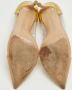 Gianvito Rossi Pre-owned Leather heels Yellow Dames - Thumbnail 6