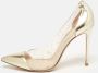 Gianvito Rossi Pre-owned Leather heels Yellow Dames - Thumbnail 2