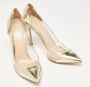 Gianvito Rossi Pre-owned Leather heels Yellow Dames - Thumbnail 4
