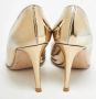 Gianvito Rossi Pre-owned Leather heels Yellow Dames - Thumbnail 4