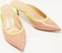 Gianvito Rossi Pre-owned Leather mules Beige Dames - Thumbnail 3