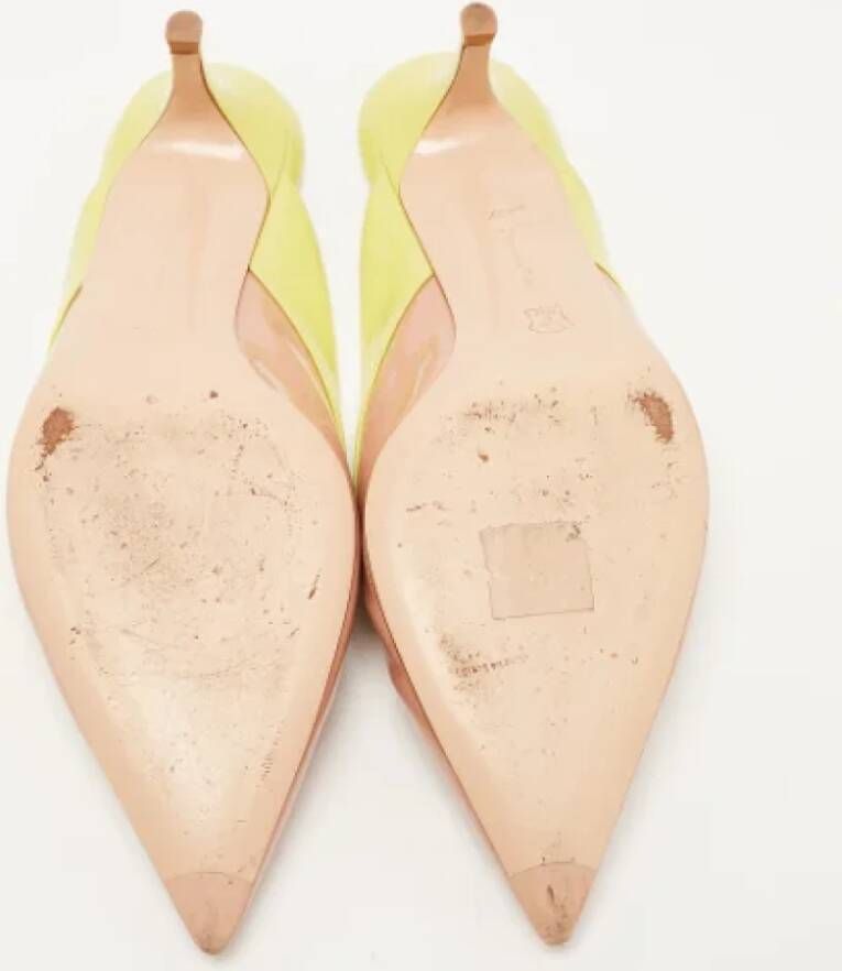 Gianvito Rossi Pre-owned Leather mules Beige Dames