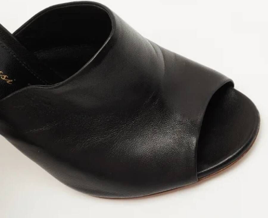 Gianvito Rossi Pre-owned Leather mules Black Dames