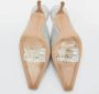 Gianvito Rossi Pre-owned Leather mules Gray Dames - Thumbnail 6