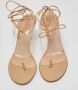 Gianvito Rossi Pre-owned Leather sandals Beige Dames - Thumbnail 3