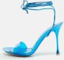 Gianvito Rossi Pre-owned Leather sandals Blue Dames - Thumbnail 2
