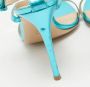 Gianvito Rossi Pre-owned Leather sandals Blue Dames - Thumbnail 8