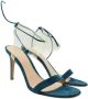 Gianvito Rossi Pre-owned Leather sandals Blue Dames - Thumbnail 2