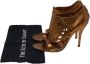 Gianvito Rossi Pre-owned Leather sandals Brown Dames - Thumbnail 7