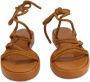 Gianvito Rossi Pre-owned Leather sandals Brown Dames - Thumbnail 3