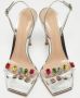 Gianvito Rossi Pre-owned Leather sandals Gray Dames - Thumbnail 2
