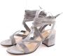 Gianvito Rossi Pre-owned Leather sandals Gray Dames - Thumbnail 4