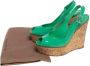 Gianvito Rossi Pre-owned Leather sandals Green Dames - Thumbnail 7