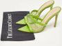 Gianvito Rossi Pre-owned Leather sandals Green Dames - Thumbnail 9