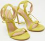 Gianvito Rossi Pre-owned Leather sandals Green Dames - Thumbnail 4