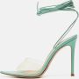Gianvito Rossi Pre-owned Leather sandals Green Dames - Thumbnail 2