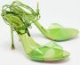 Gianvito Rossi Pre-owned Leather sandals Green Dames - Thumbnail 4