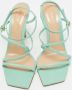 Gianvito Rossi Pre-owned Leather sandals Green Dames - Thumbnail 3