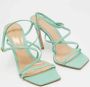 Gianvito Rossi Pre-owned Leather sandals Green Dames - Thumbnail 4