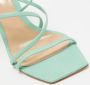 Gianvito Rossi Pre-owned Leather sandals Green Dames - Thumbnail 7