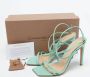Gianvito Rossi Pre-owned Leather sandals Green Dames - Thumbnail 9