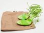 Gianvito Rossi Pre-owned Leather sandals Green Dames - Thumbnail 9