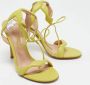Gianvito Rossi Pre-owned Leather sandals Green Dames - Thumbnail 4