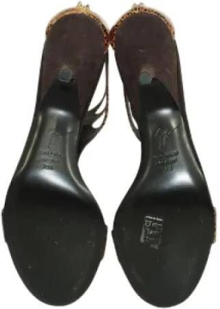Gianvito Rossi Pre-owned Leather sandals Multicolor Dames