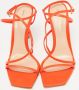Gianvito Rossi Pre-owned Leather sandals Orange Dames - Thumbnail 3