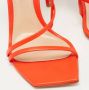 Gianvito Rossi Pre-owned Leather sandals Orange Dames - Thumbnail 7